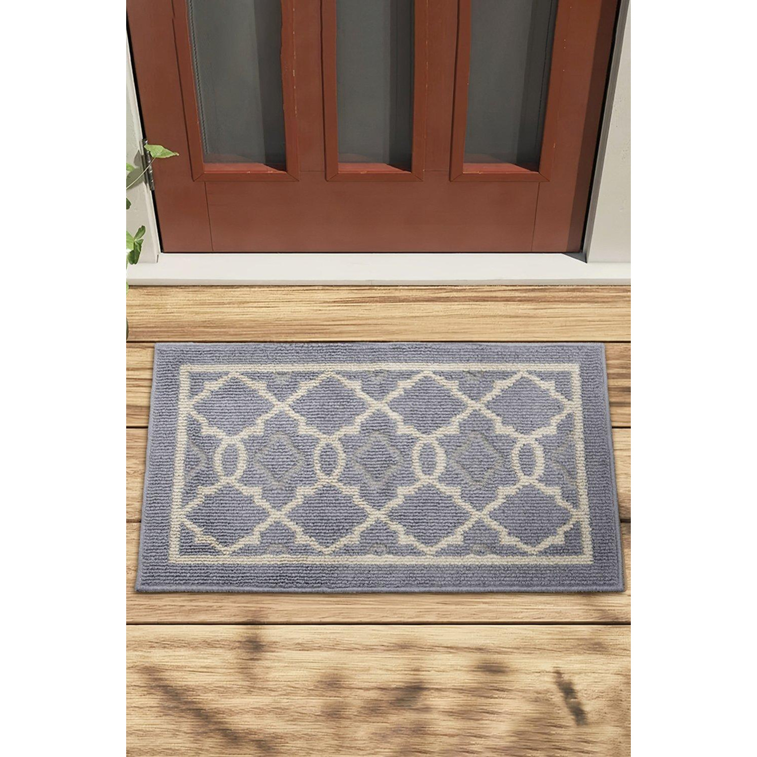 50Cm*80Cm Geometric Patterned Non-Slip Entrance Doormat - image 1
