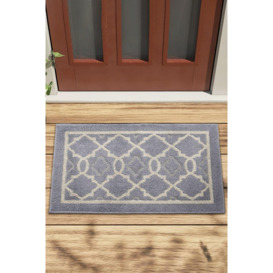 50Cm*80Cm Geometric Patterned Non-Slip Entrance Doormat - thumbnail 1