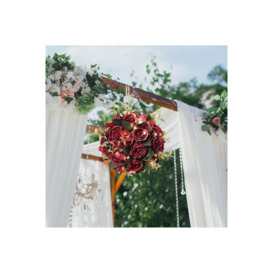 D20cm Artificial Hanging Rose Balls Wedding Flower Decoration - thumbnail 3