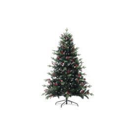 1.8m Natural Looking Artificial Frosted Christmas Tree for Home