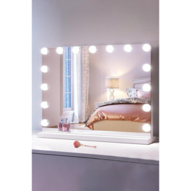 Touch Control Hollywood Makeup  Beauty Mirror With 3 Color Light - thumbnail 1