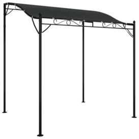 Canopy Anthracite 2x2.3 m 180 g/m² Fabric and Steel - thumbnail 2