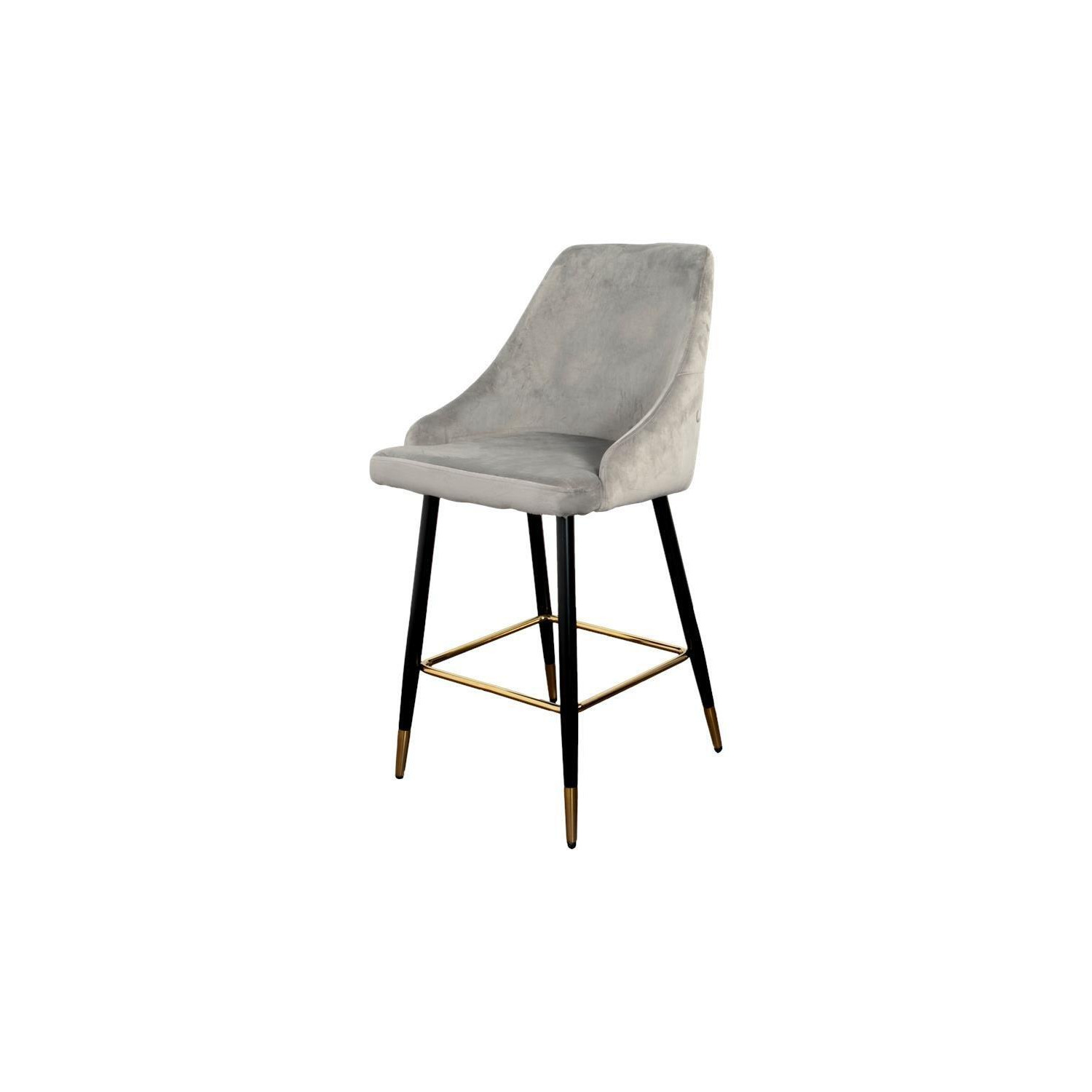 Chesterfield Grey Kitchen Bar Stool (set of 2)