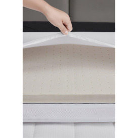 5cm Ultra Comfort Latex Foam Mattress Topper - thumbnail 3