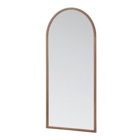 Oak Full Length Arched Wall Mirror 180x80cm - thumbnail 3