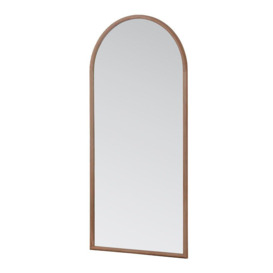 Oak Full Length Arched Wall Mirror 180x80cm - thumbnail 2