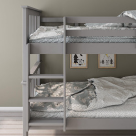 Carra Wooden Single Bunk Bed With Spring Mattresses - thumbnail 2