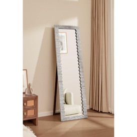 50*170cm Rectangle Grey Full-Length Floor Mirror - thumbnail 3