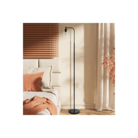 Minimalist Floor Lamp with Glass Lampshade - thumbnail 3