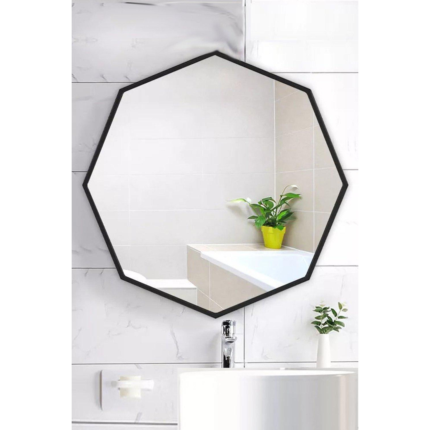 Modern Octagon Wall Mirror