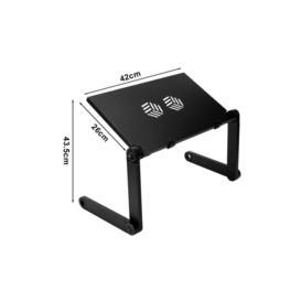 Adjustable Laptop Vented Table Computer Stand - thumbnail 3