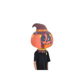 Pumpkin Bobble Head Inflatable Costume Halloween - thumbnail 2