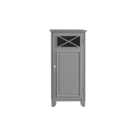 Bathroom Dawson Floor Cabinet With One Door Grey - thumbnail 1