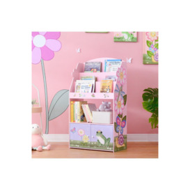Fantasy Fields Magic Garden Kids 3-tier Wooden Bookcase & Storage - thumbnail 3