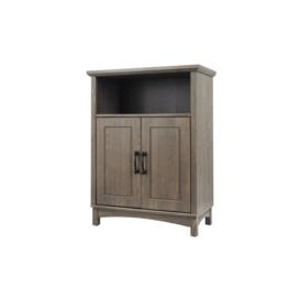 Russell Wooden Bathroom Free Standing Storage Cabinet - thumbnail 1