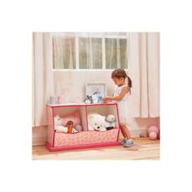 Pink Wooden Storage Drawers Toy Box Storage - thumbnail 2