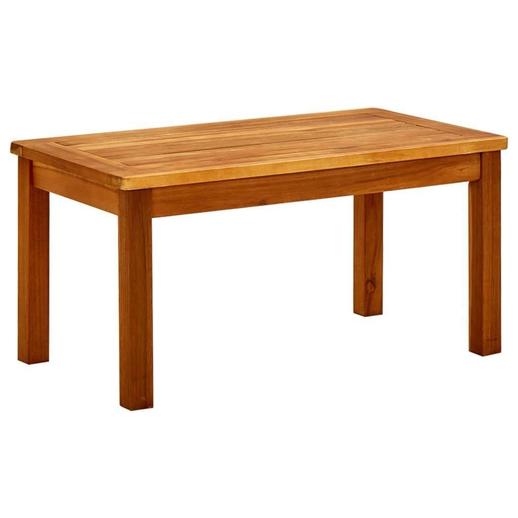 Garden Coffee Table 70x40x36 cm Solid Acacia Wood - image 1