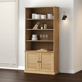 Bookcase VIGO 85x35x170 cm Solid Wood Pine