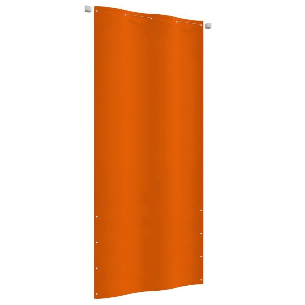 Balcony Screen Orange 100x240 cm Oxford Fabric - image 1