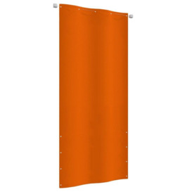 Balcony Screen Orange 100x240 cm Oxford Fabric
