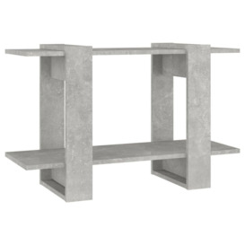 Book Cabinet/Room Divider Concrete Grey 80x30x51 cm - thumbnail 2