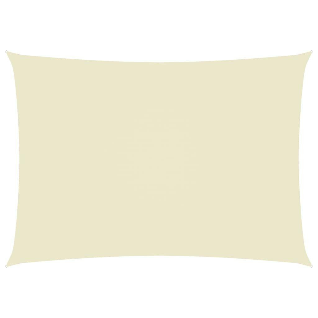 Sunshade Sail Oxford Fabric Rectangular 3x4.5 m Cream - image 1