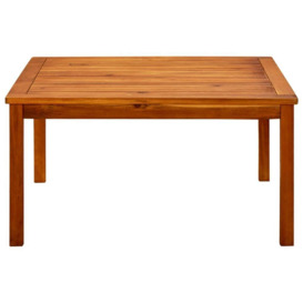 Garden Coffee Table 85x85x45 cm Solid Acacia Wood - thumbnail 2