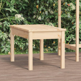 Garden Bench 80x44x45 cm Solid Wood Pine