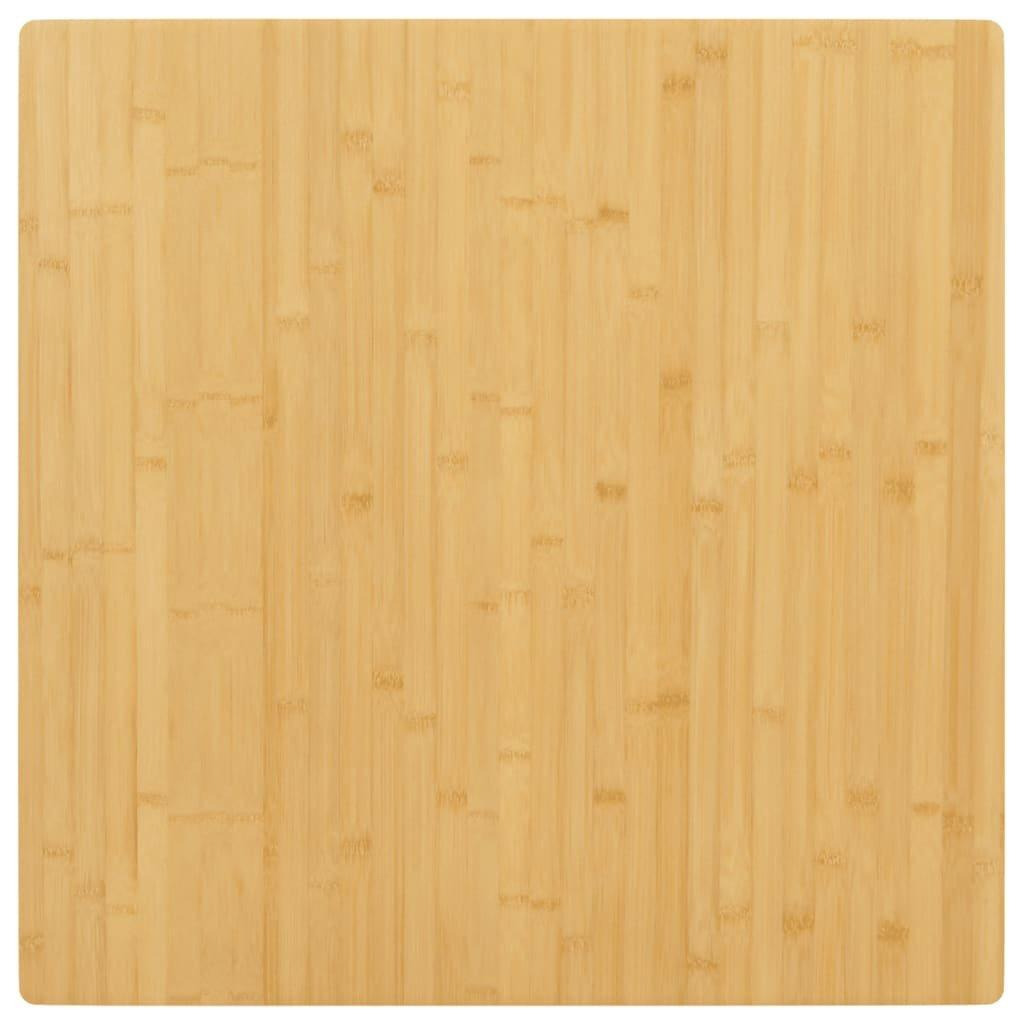 Table Top 90x90x2.5 cm Bamboo - image 1