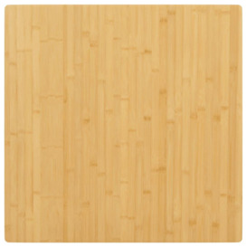 Table Top 90x90x2.5 cm Bamboo