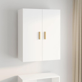 Hanging Wall Cabinet White 69.5x34x90 cm - thumbnail 1
