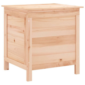 Garden Storage Box 50x49x56.5 cm Solid Wood Fir - thumbnail 2