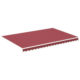 Replacement Fabric for Awning Burgundy Red 4.5x3 m - thumbnail 2