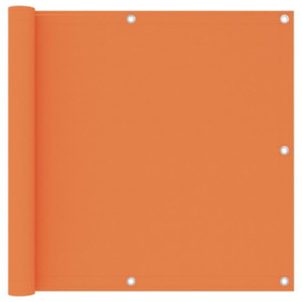 Balcony Screen Orange 90x400 cm Oxford Fabric