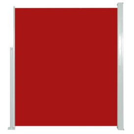 Patio Terrace Side Awning 160 x 300 cm Red - thumbnail 2