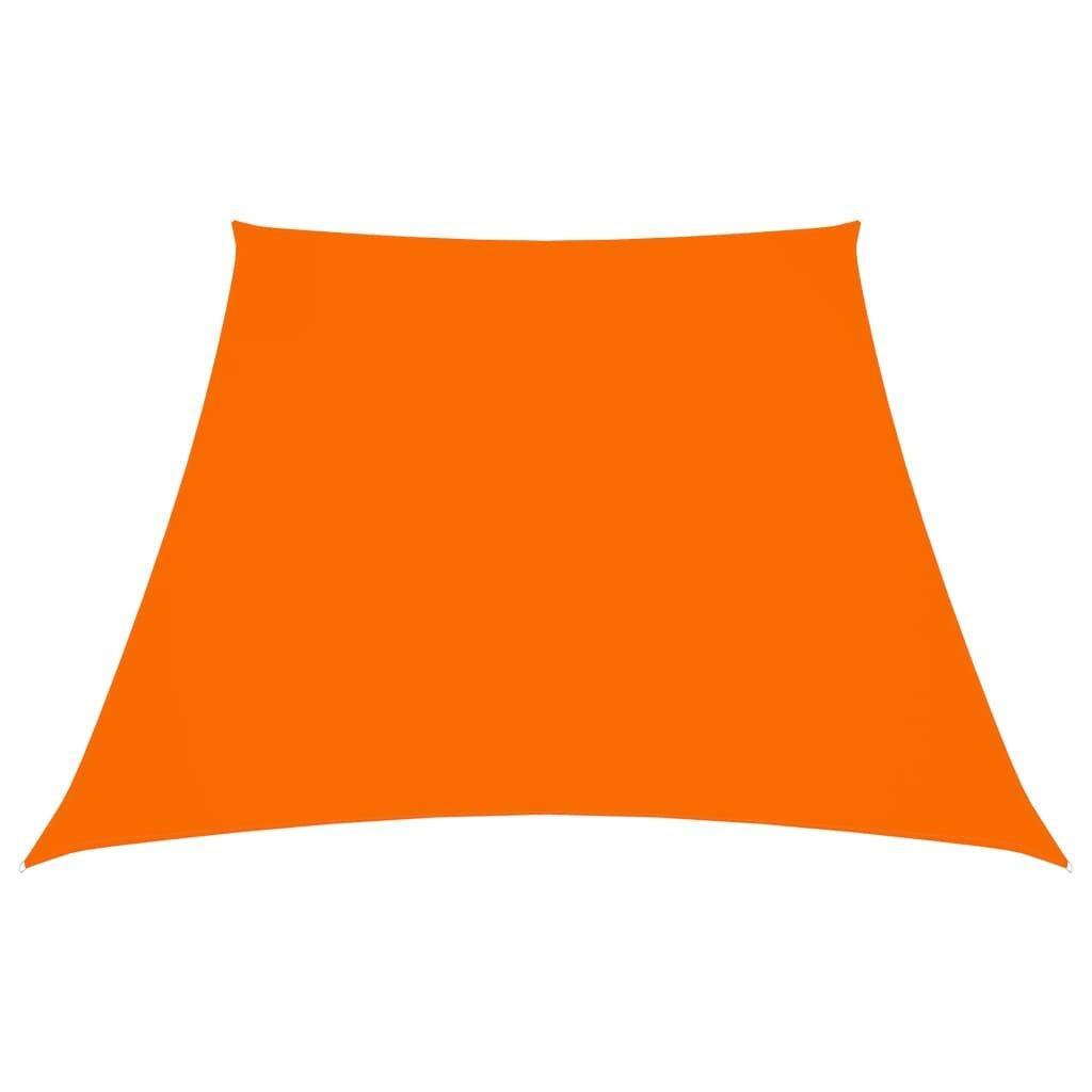 Sunshade Sail Oxford Fabric Trapezium 2/4x3 m Orange - image 1