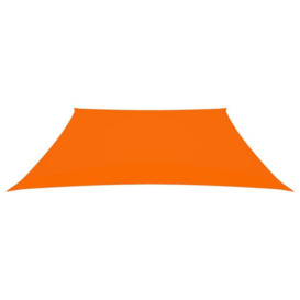 Sunshade Sail Oxford Fabric Trapezium 2/4x3 m Orange - thumbnail 2