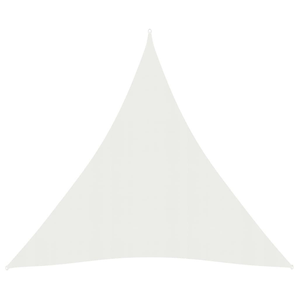 Sunshade Sail 160 g/m² White 4x5x5 m HDPE - image 1