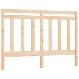 Bed Headboard 156x4x100 cm Solid Wood Pine - thumbnail 2