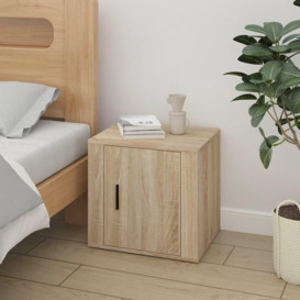 Bedside Cabinet Sonoma Oak 50x39x47 cm - thumbnail 1
