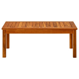 Garden Coffee Table 90x50x36 cm Solid Acacia Wood - thumbnail 3
