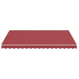 Replacement Fabric for Awning Burgundy Red 4x3 m - thumbnail 3