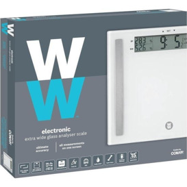 WW Extra Wide Bathroom Scale, Easy Read Display, Ultimate Accuracy Body Analyser - thumbnail 3