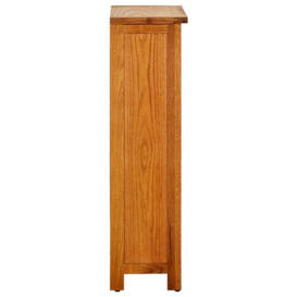 Bookcase 45x22.5x82 cm Solid Oak Wood - thumbnail 3