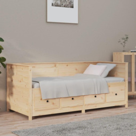 Day Bed 90x190 cm Solid Wood Pine - thumbnail 1