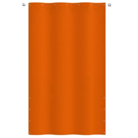 Balcony Screen Orange 140x240 cm Oxford Fabric - thumbnail 2