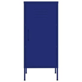 Storage Cabinet Navy Blue 42.5x35x101.5 cm Steel - thumbnail 3