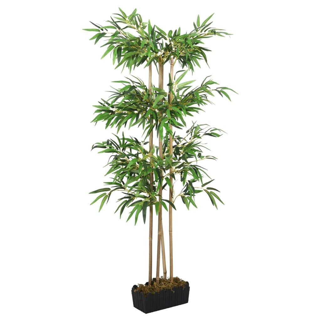 Artificial Bamboo Tree 380 Leaves 80 cm Green - image 1