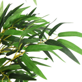 Artificial Bamboo Tree 380 Leaves 80 cm Green - thumbnail 3