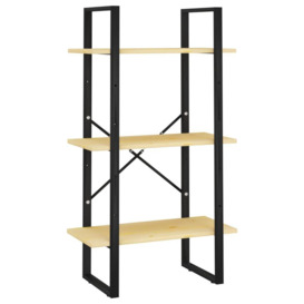 Storage Shelf 60x30x105 cm Solid Pine Wood - thumbnail 2